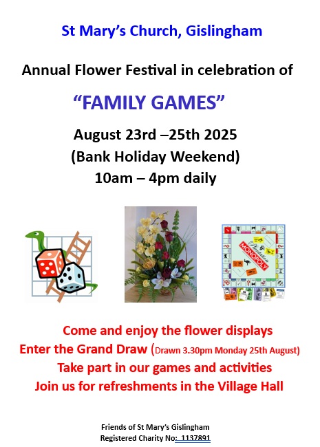 Gislingham Flower Festival